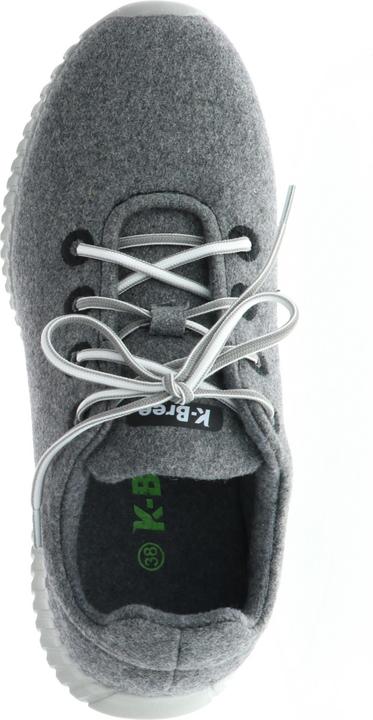 Produktbild K-Bree Damen Herren Sneaker Low-Cut Merinowolle recyceltes PET Nachhaltig grau (42)