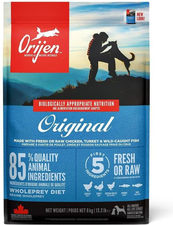 Actual product image Orijen Dog Original (Adult, 1 pcs., 6000 g)