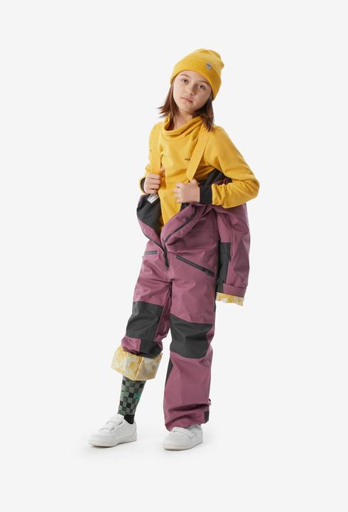 Immagine prodotto Wedze Tuta da sci per bambini calda e impermeabile - 900 rosa (164)