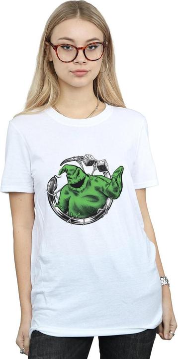 Immagine prodotto Disney Nightmare Before Christmas Roll The Dice Maglietta Ampia Donna (3XL)