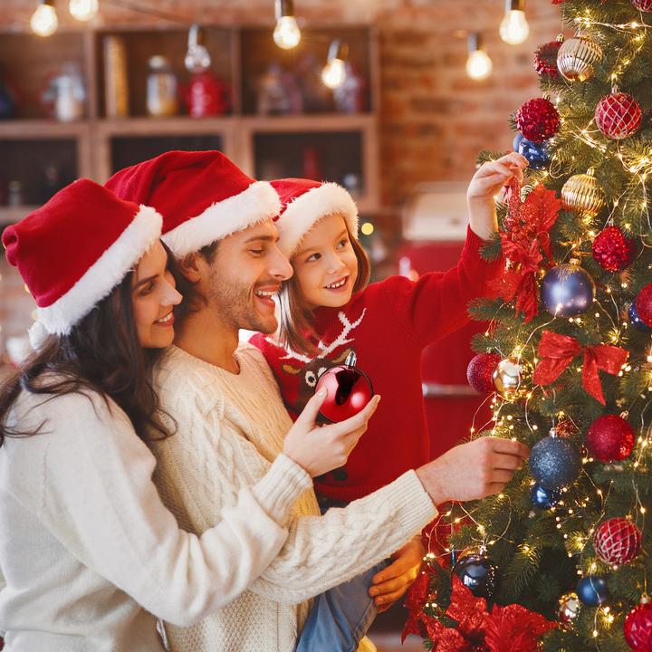 Actual product image Relaxdays Christmas baubles set (100 -part)