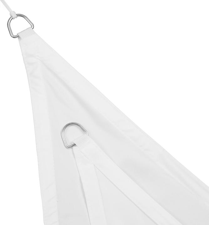Actual product image Relaxdays Traingular White Shade Sail (400 x 330 x 0.5 cm)