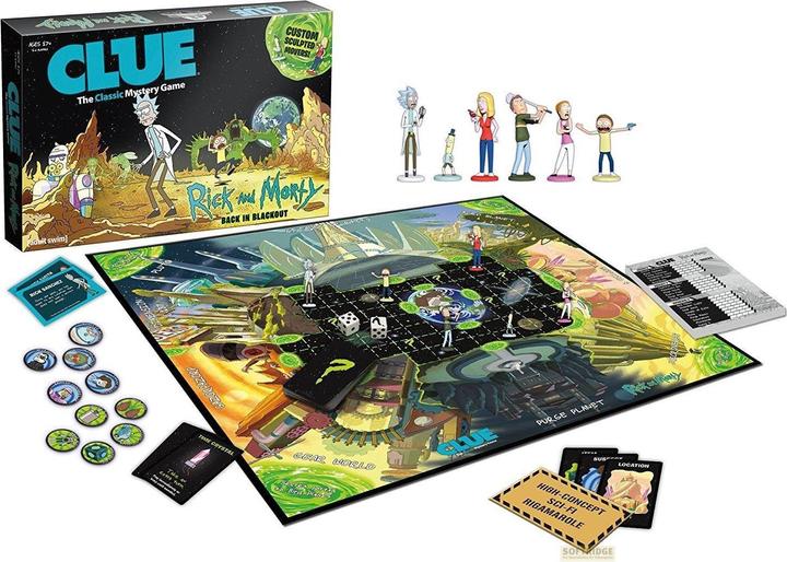 Produktbild Hasbro Cluedo Rick Morty (Französisch)