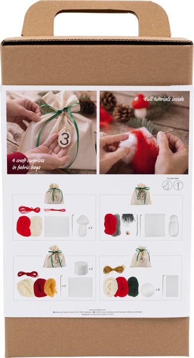 Immagine prodotto Creativ Company Set di calendari dell'Avvento da infeltrire, 4 pezzi