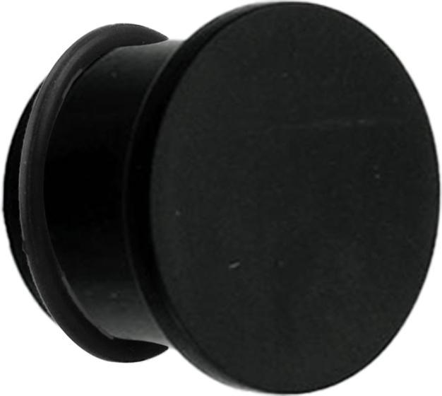Star Piercing Flared Plug aus Arang Holz mit O-Ring (ohne Messing, Organisch)