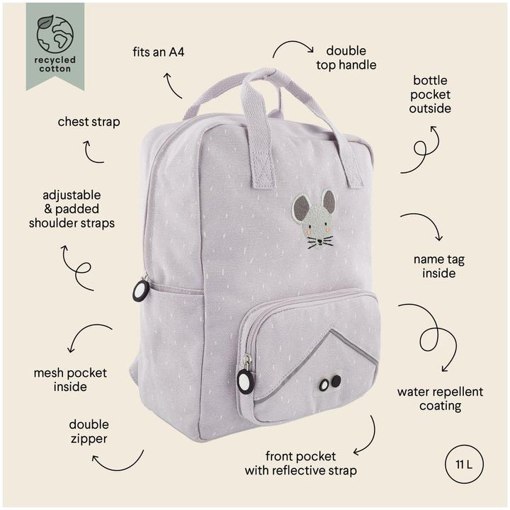 Produktbild Trixie Baby Rucksack gross, Mrs. Mouse