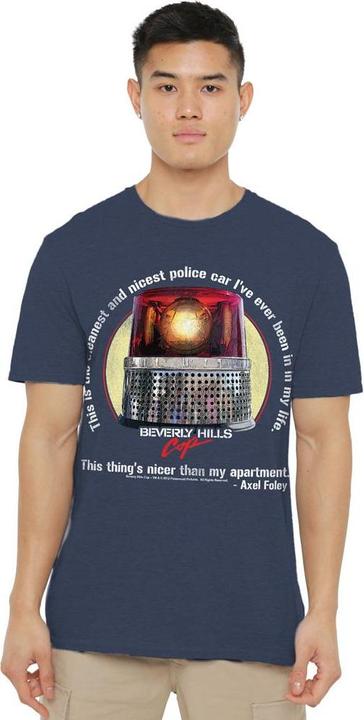 Produktbild Beverly Hills Cop Nicest Police Car TShirt (S)