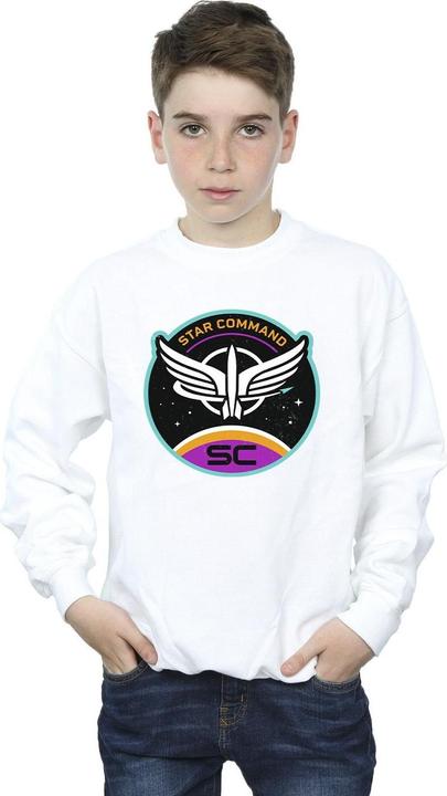 Actual product image Disney Boys Lightyear Star Command Circle Sweatshirt (104)