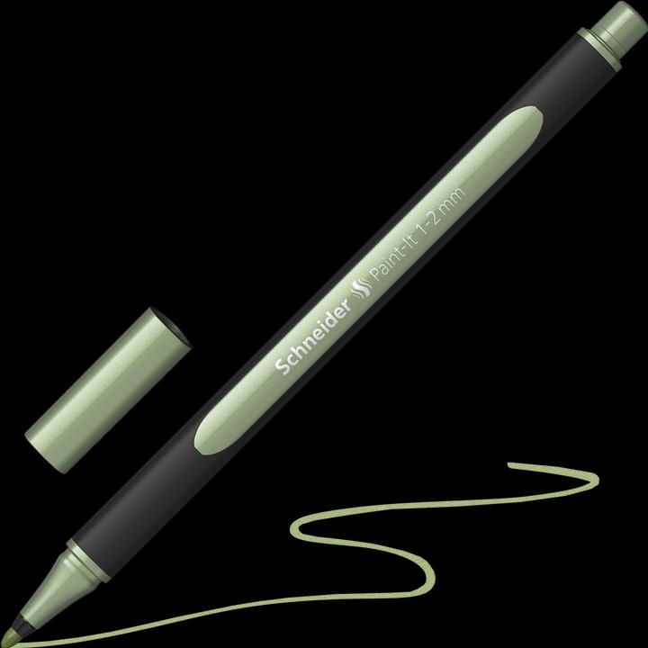 Image du produit Schneider Fineliner Metallicliner Paint-it Vintage Green (Gris-vert, 1 x)
