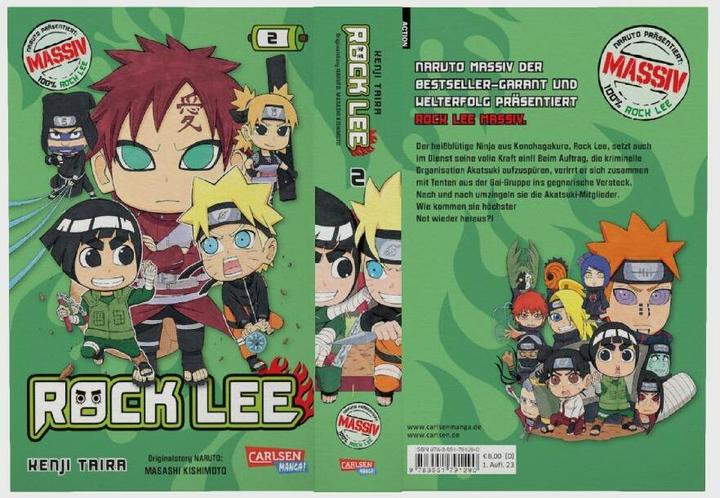 Image du produit Rock Lee Massiv 2 (Allemand, Masashi Kishimoto, Kenji Taira, Miyuki Tsuji, 2023)