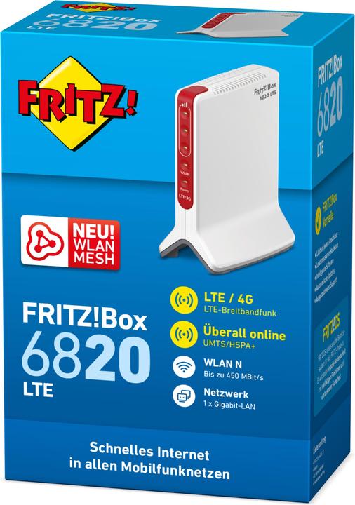 Image du produit AVM FRITZ! Box 6820 LTE v3