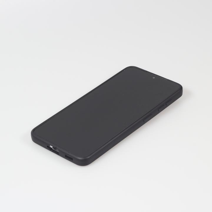 Actual product image PhoneLook Coque Silicone Mat Coeur doré (Samsung Galaxy S21 5G)