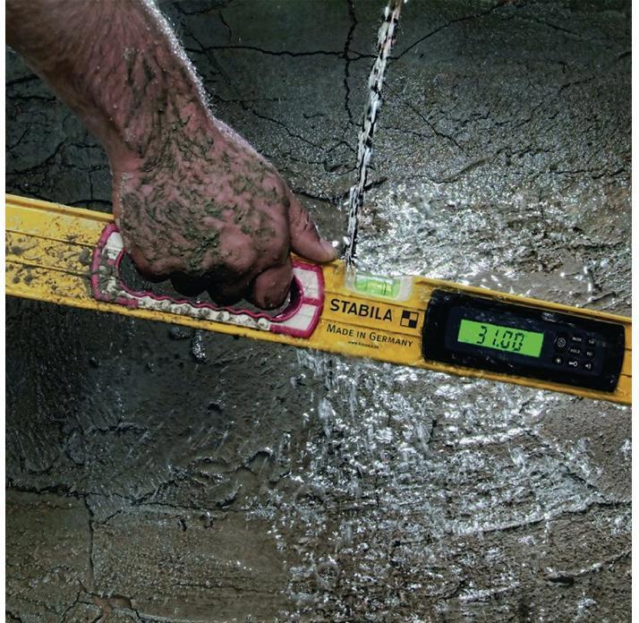 Image du produit Stabila Electronic Spirit Level TECH 19 electronic IP 5 DigitalDisplays et Spirit Level Bag (122 cm)