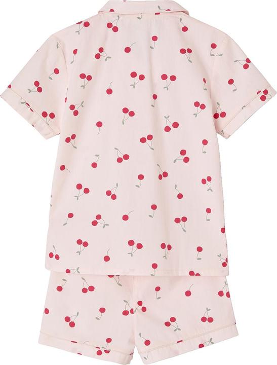 Image du produit Vertbaudet Mädchen Schlafanzug aus Popeline CHERRY (92)