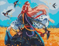 Produktbild Ideyka Diamantmosaik - Ukrainische Frau