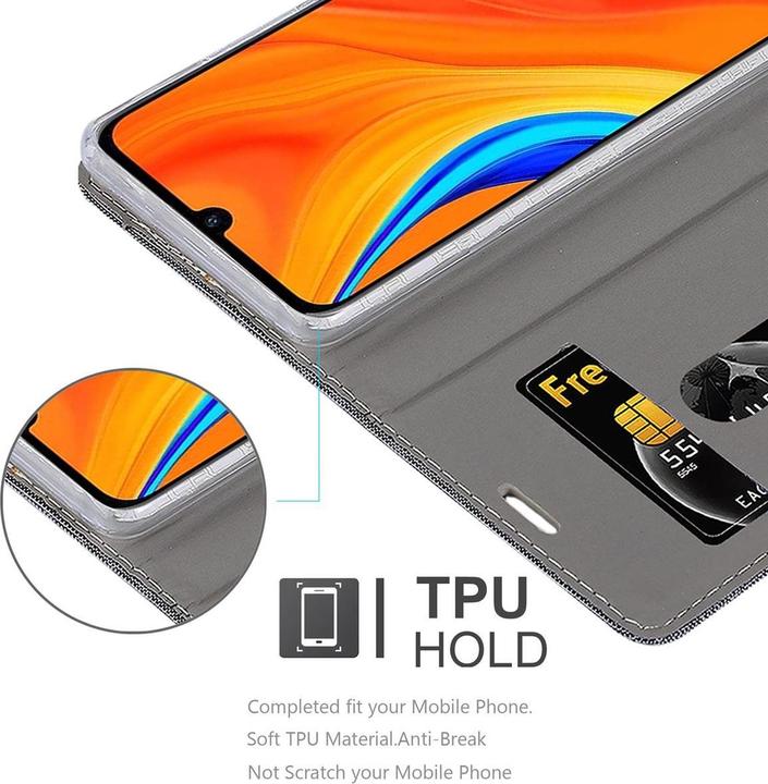 Image du produit Cadorabo Couverture look jeans Book (Huawei Y6s)