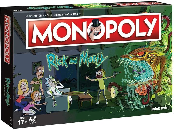 Hasbro Monopoly Rick Morty (Deutsch)