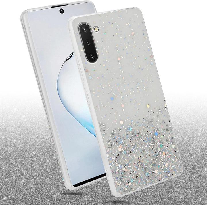 Actual product image Cadorabo TPU cover sparkling glitter (Samsung Galaxy Note 10)