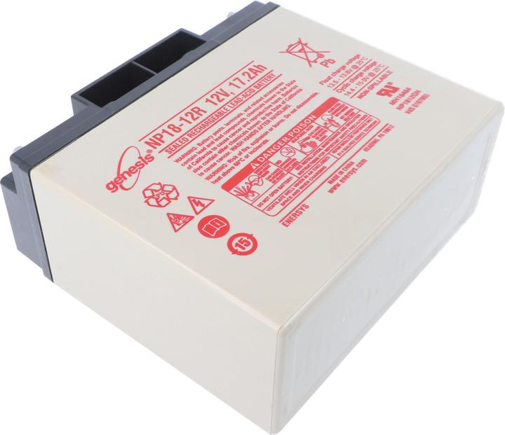 Image du produit Hawker Energy Hawker Enersys Genesis NP18-12R avec connecteur à vis M5 (12 V, 17 Ah)