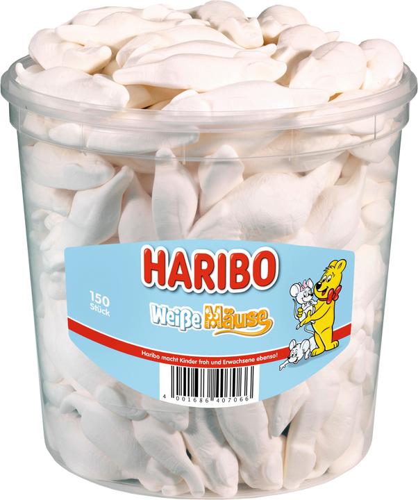 Image du produit Haribo Souris blanches (1 pcs, 1050 g)
