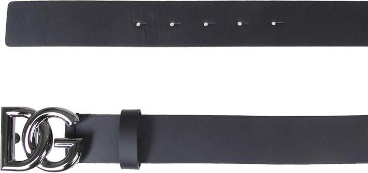 Image du produit Dolce & Gabbana calfskin belt with metal dg logo (100)