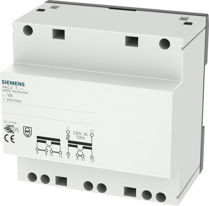 Siemens Trasformatore di sicurezza 230V 12/24V 3,3/1,6A 4AC3740-0