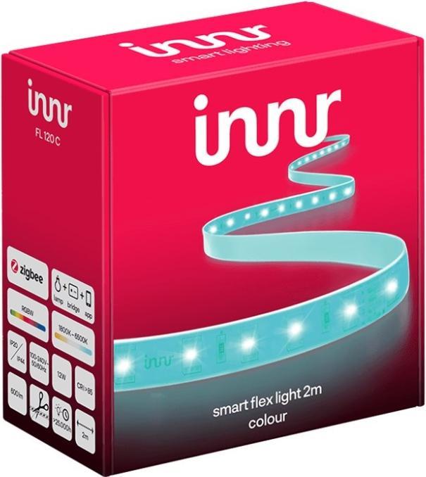 Produktbild Innr Smart Flex Light Strip FL 120 C (Warmweiss, Neutralweiss, Kaltweiss, RGBW, 200 cm, Indoor)