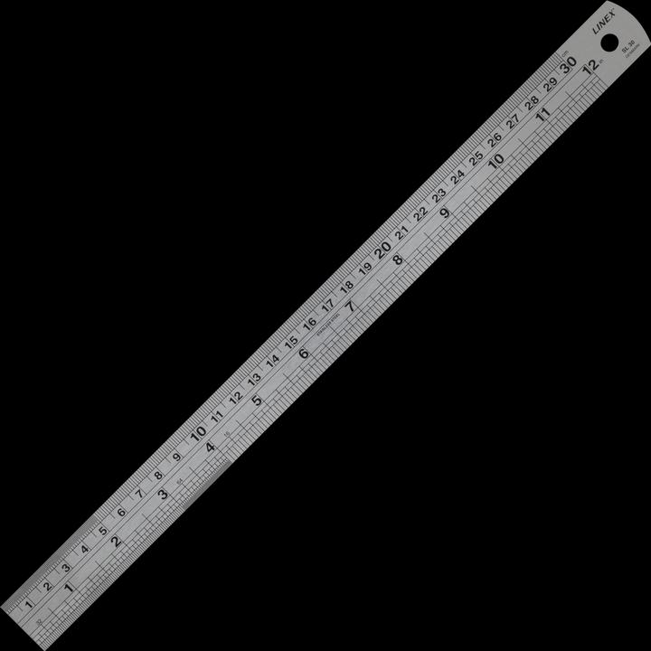 Actual product image Linex Steel ruler (300 mm)