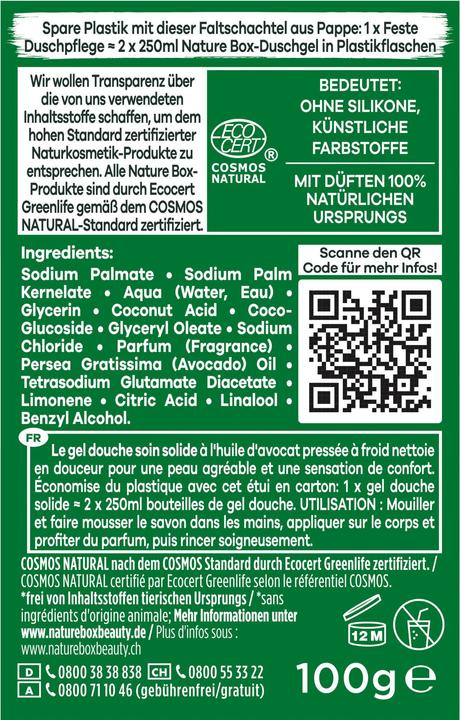 Produktbild Nature Box Sanfte Feste Duschpflege
