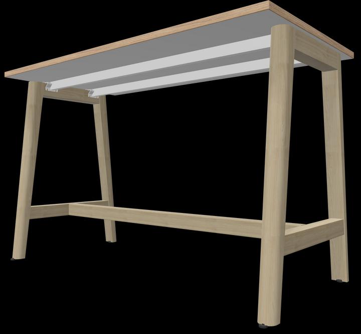 Produktbild Narbutas Nova Wood Hochtisch (140 x 70 x 90 cm)