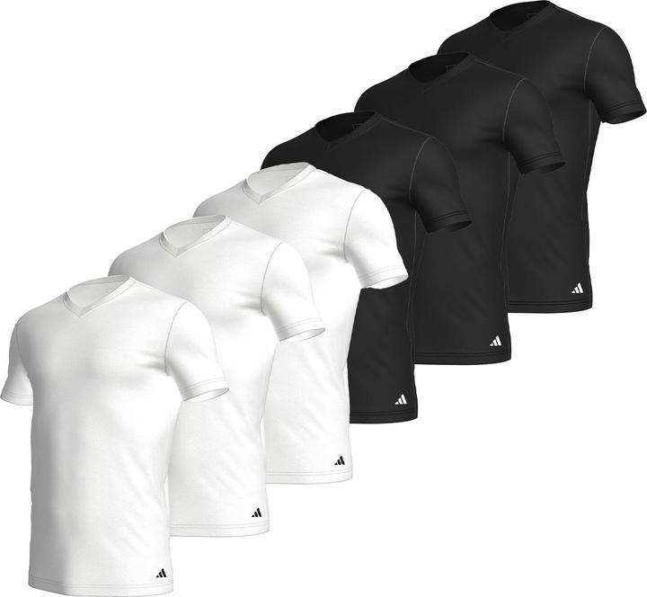 Immagine prodotto adidas Confezione da 6 canottiere / maglietta a maniche corte Active Core Cotton (XXL)