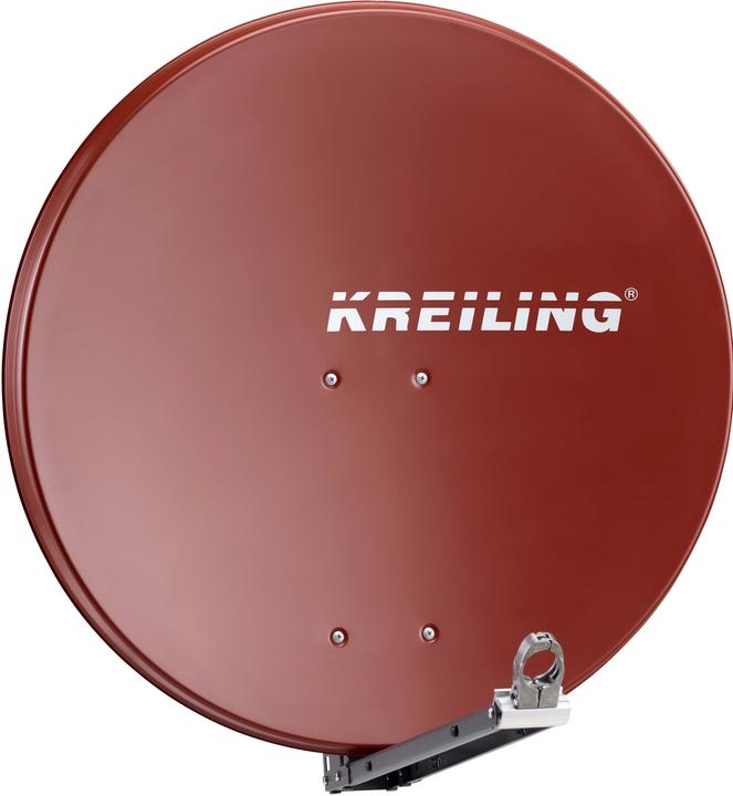 Produktbild Kreiling KR AE 85 PROFIplus - 1275MHz - 39,5 dBi - Rot - Aluminium - 85 cm - 6,36 kg (Flachantenne, 39.50 dB, DVB-S / -S2)