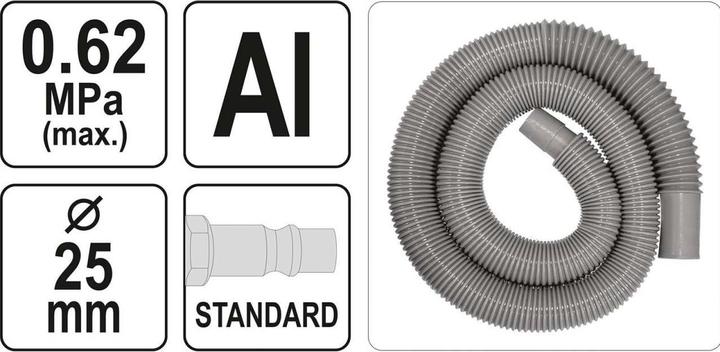 Actual product image Yato Pneumatic Vacuum Cleaner