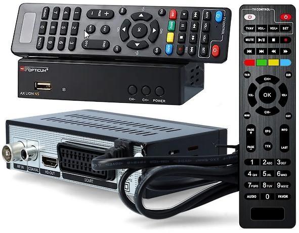 Opticum Receiver TV AX Lion NS (DVB-T/T2)