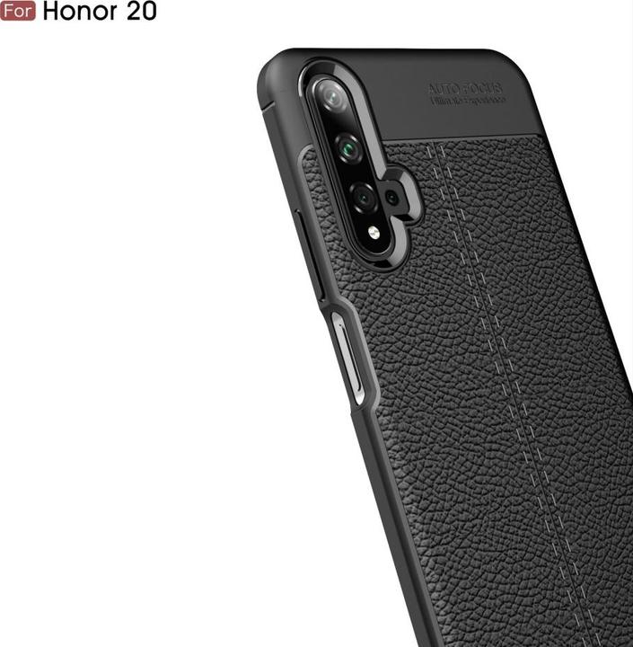 Produktbild Screenguard Honor 20 Hülle Leather Design TPU Cover (Honor 20)