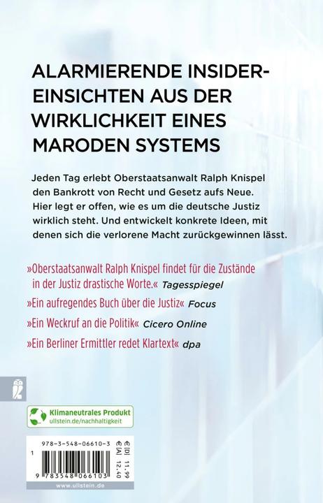Actual product image Rechtsstaat am Ende (German, Ralph Knispel, 2022)