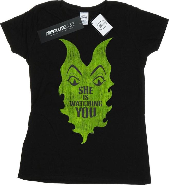 Immagine prodotto Disney The Descendants Maleficent She Is Watching Maglietta Donna (XXL)