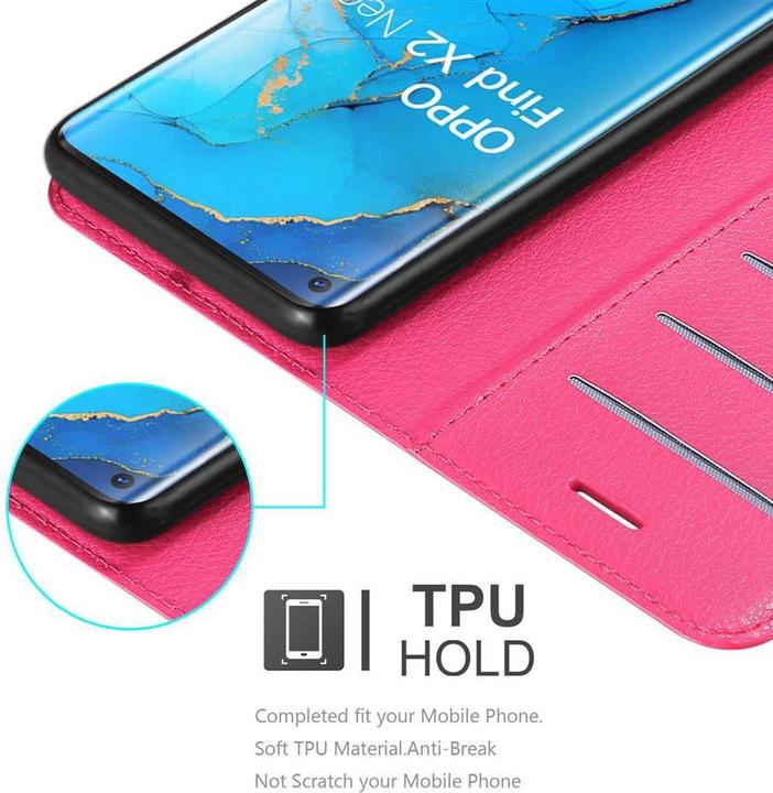 Produktbild Cadorabo Book mit Standfunktion Cover (Oppo Find X2 Neo)