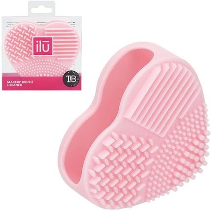 Ilu T4B Pinselreiniger Make up Brush Cleaner Silikon Kosmetik Pinsel Reinigung (Rosa)