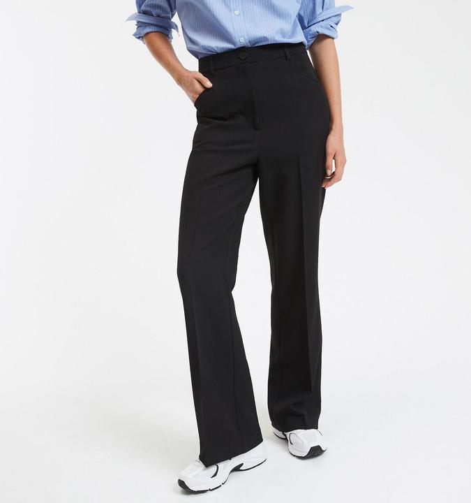 Actual product image La Redoute Collections Flare trousers (34)