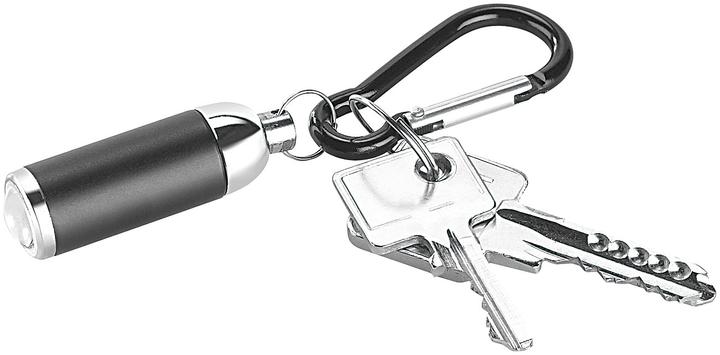 Produktbild Pearl Fokussierbare Mini-Taschenlampe mit Schlüsselanhänger