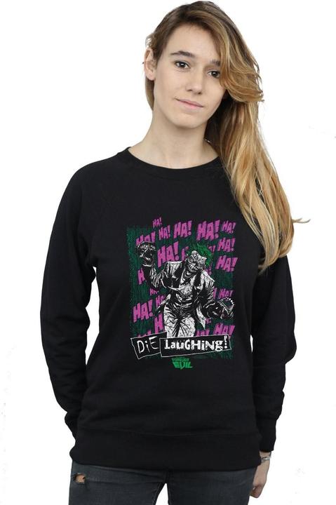 Produktbild Justice League Joker Die Laughing Sweatshirt (S)