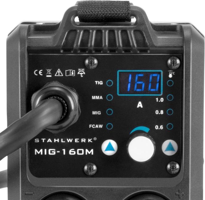 Image du produit Stahlwerk Poste à souder MIG MAG 160 M IGBT 5 en 1 combiné 160 ampères