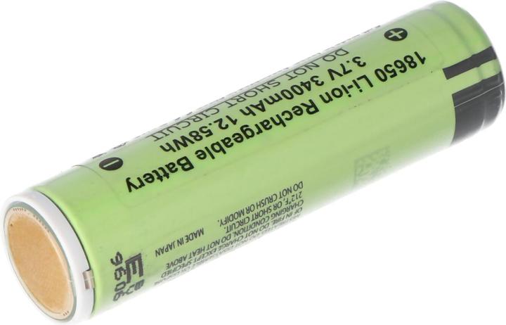 Immagine prodotto Panasonic batterie industriali per la batteria NCR18650B (1 pz., 18650, 3400 mAh)