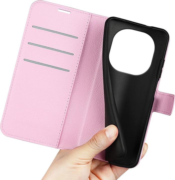 Actual product image Cover-Discount Xiaomi Redmi Note 14 Pro 5G - Leder Etui Hülle (Xiaomi Redmi Note 14 Pro 5G, Xiaomi Poco X7 Pro)