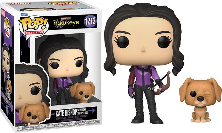 Produktbild Funko Pop! Marvel Hawkeye : Kate Bishop w/ Dog (1212)