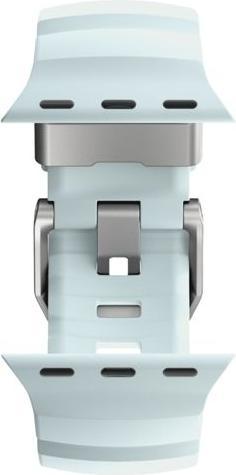 Actual product image Nomad Rocky Point Band 46/49mm Icy Blue Glow Connector Natural (Compression moulded fluororubber (FKM))