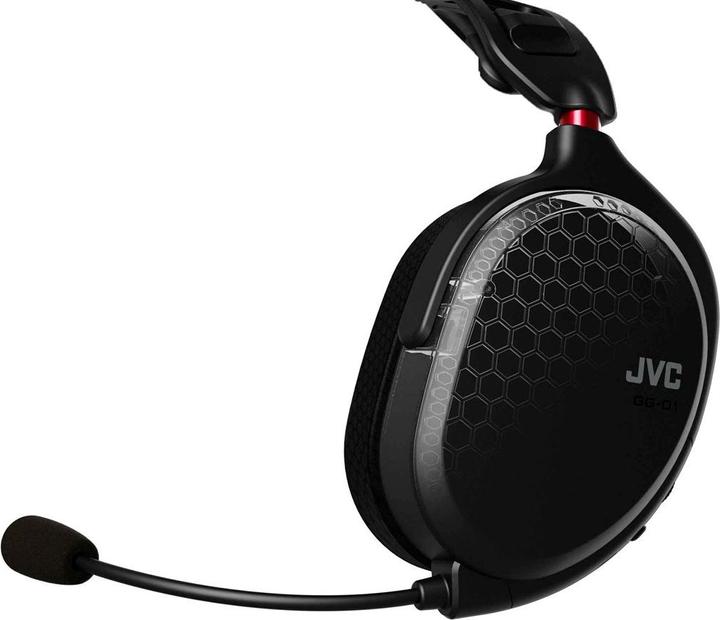 Actual product image JVC GG-01BQ wired gaming headphones black (Cable)