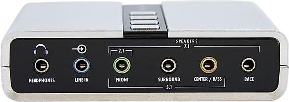 Image du produit StarTech Carte son USB 7.1 canaux (USB 2.0)