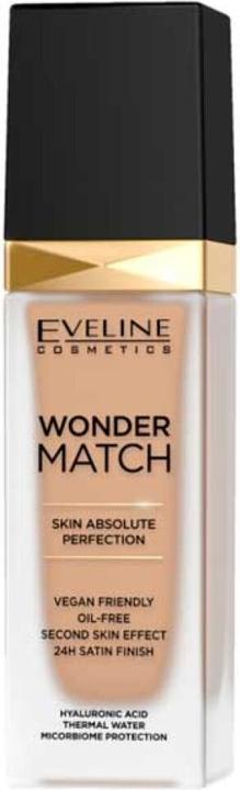 Eveline Wonder Match Foundation matching the complexion No. 30 Cool Beige 30ml (30 Cool Beige)